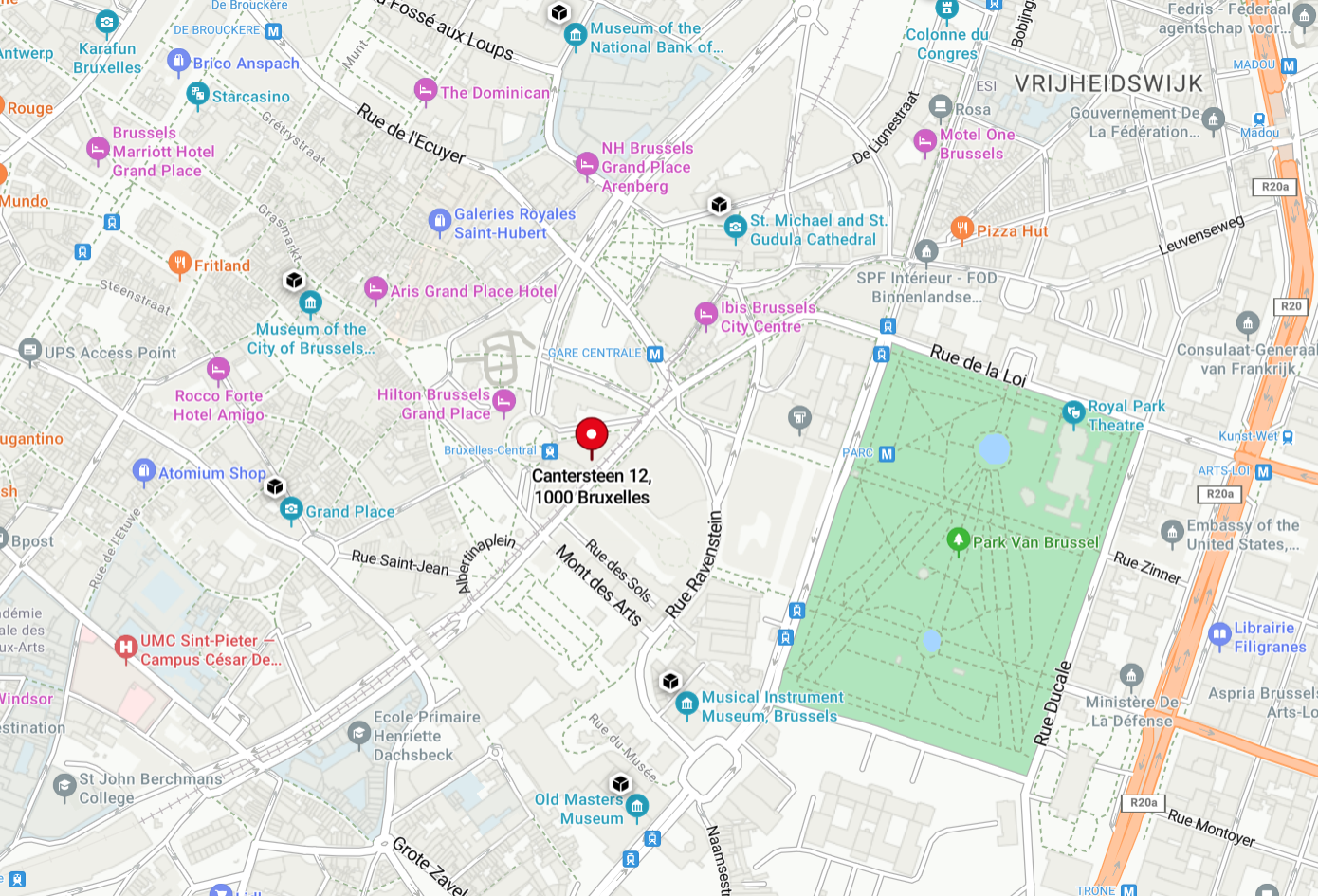 ada_maps Proximus Ada postal address on a google map.